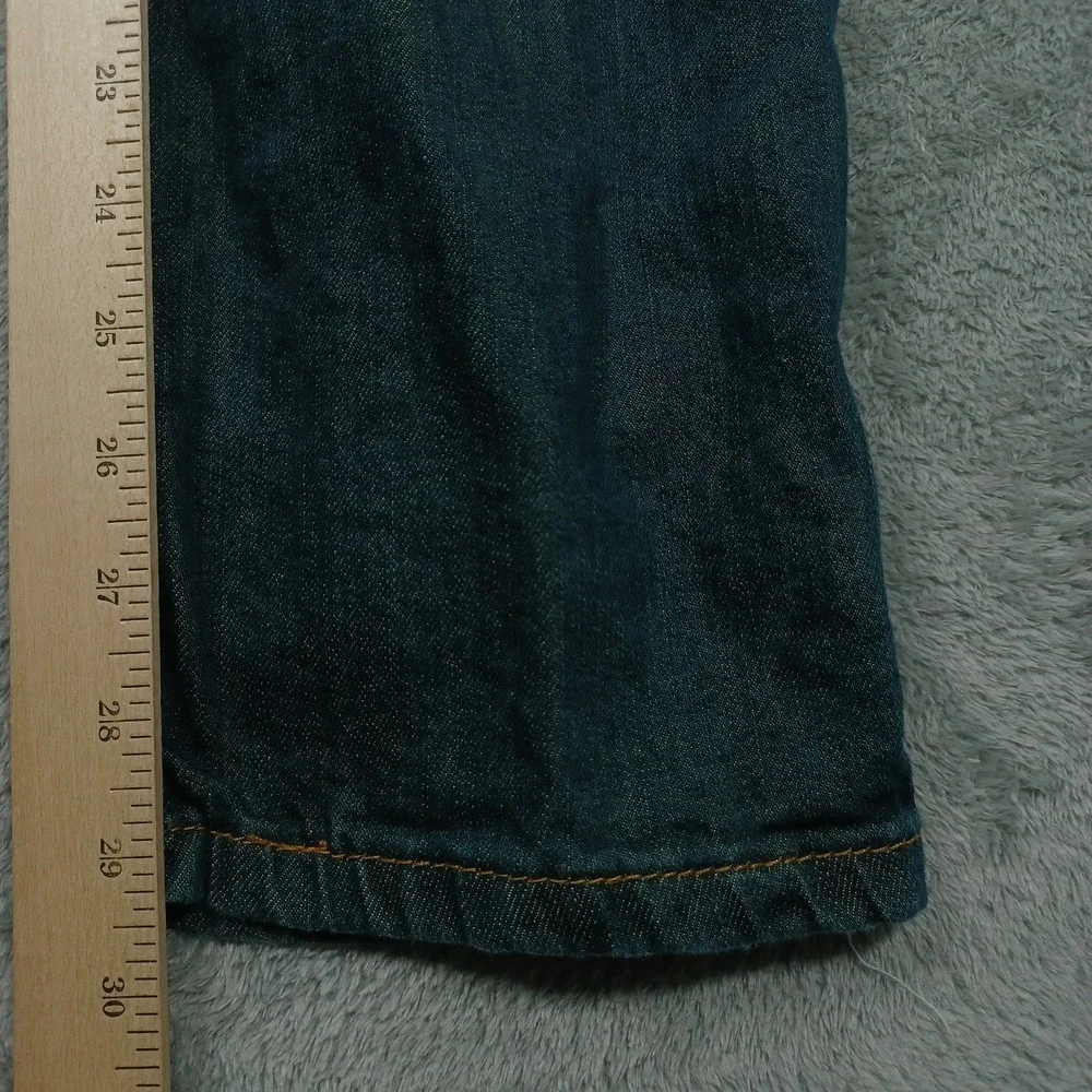 Levis 511 Jeans Mens 29x30 Blue Denim Slim Fit‎ Distressed Pockets Cotton